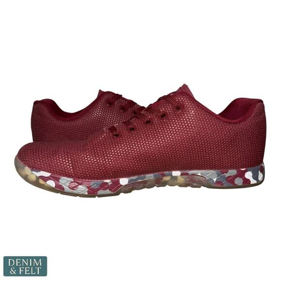 NOBULL Unisex Radial Trainer Cabernet Red Gym CrossFit Shoes/Sneakers - Picture 11 of 16